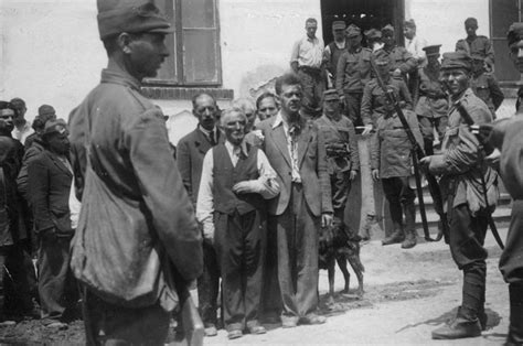 Roundup of Jews during a Pogrom in Iasi, Romania, June 1941